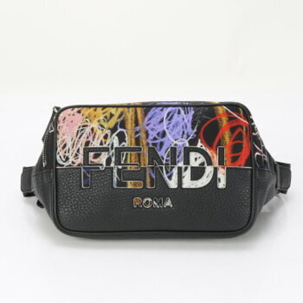 Fendi Noel Fielding leather crossbody bag waist shoulder - Picture 1 of 12